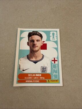 Panini FIFA World Cup sticker - Declan rice